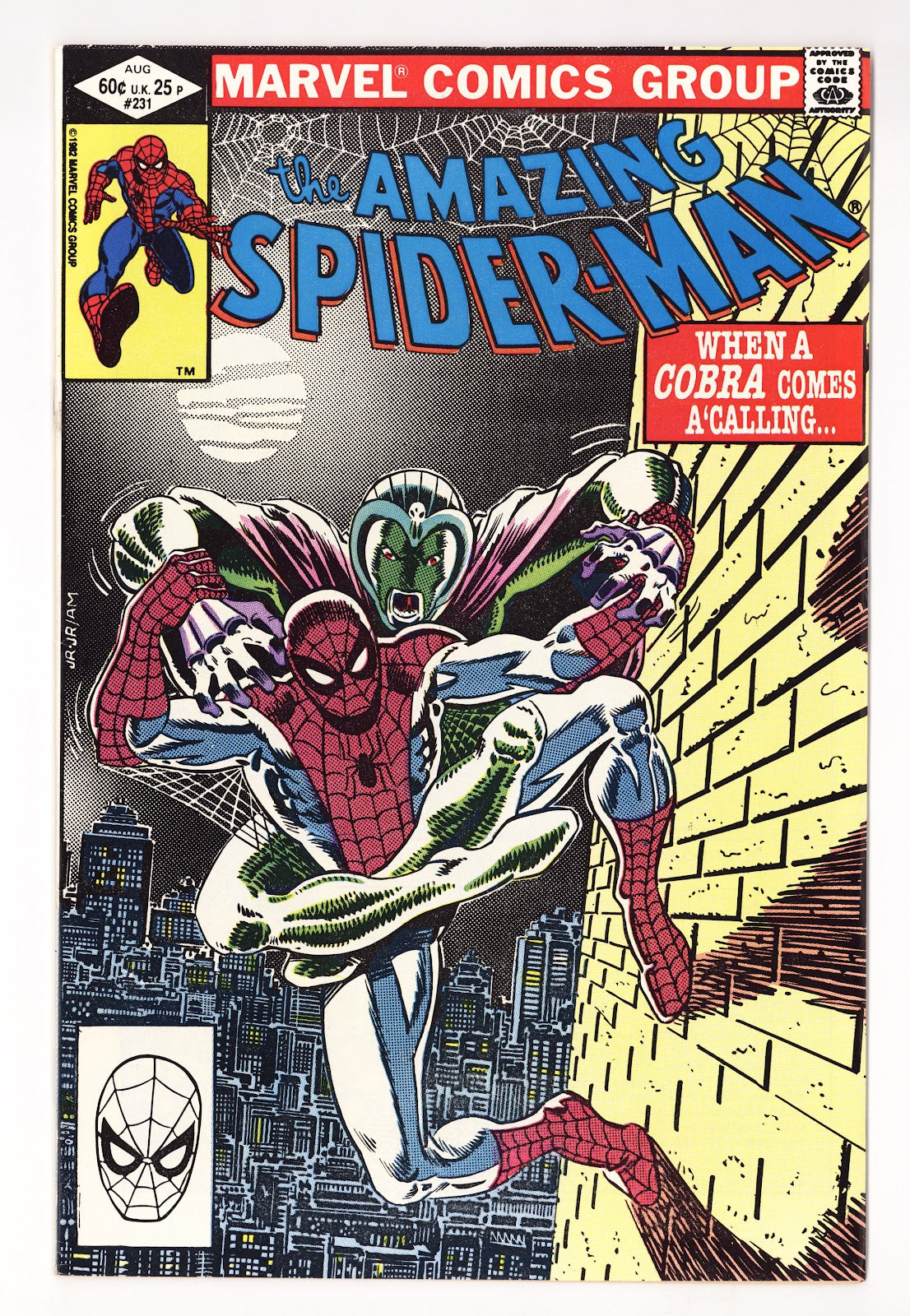 The Amazing Spider-Man Vol 1 231  VF (8.0)   (1982)