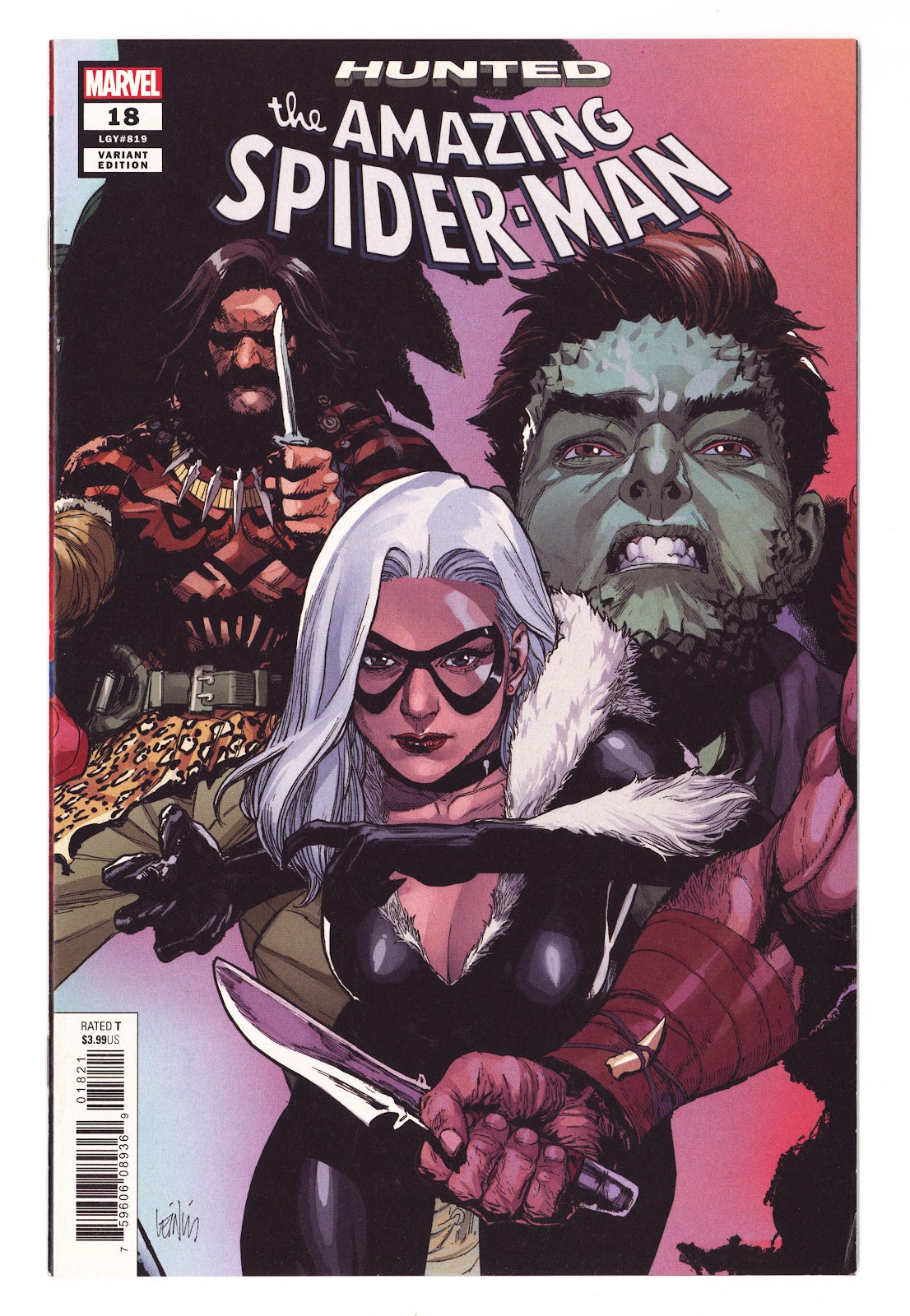 Amazing Spider-Man Vol 5 18 (819) High Grade (2019) Yu Connecting Variant 