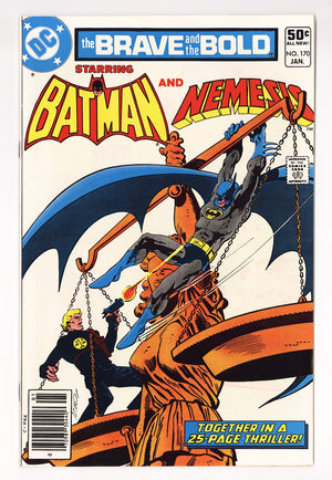 The Brave and the Bold Vol 1 170 Mid Grade (1981) Newsstand