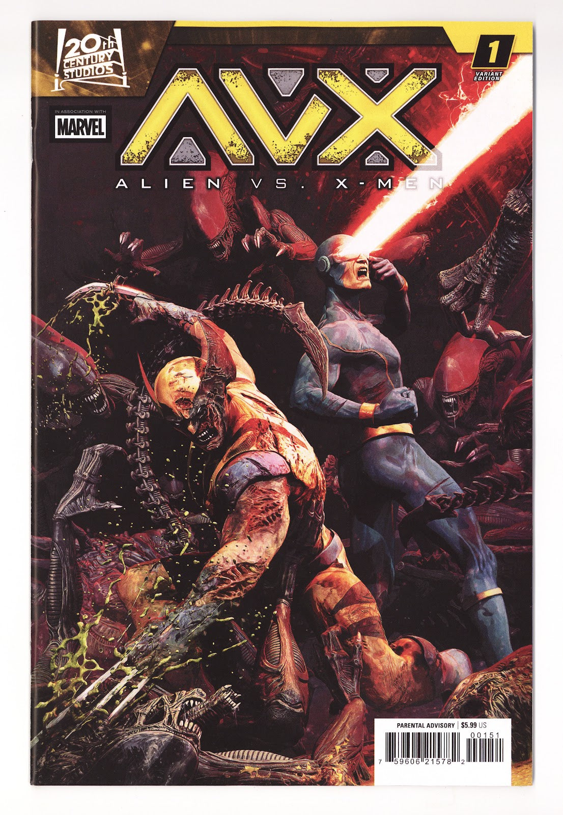 Alien Vs. X-Men #1 (2026) Barends Variant