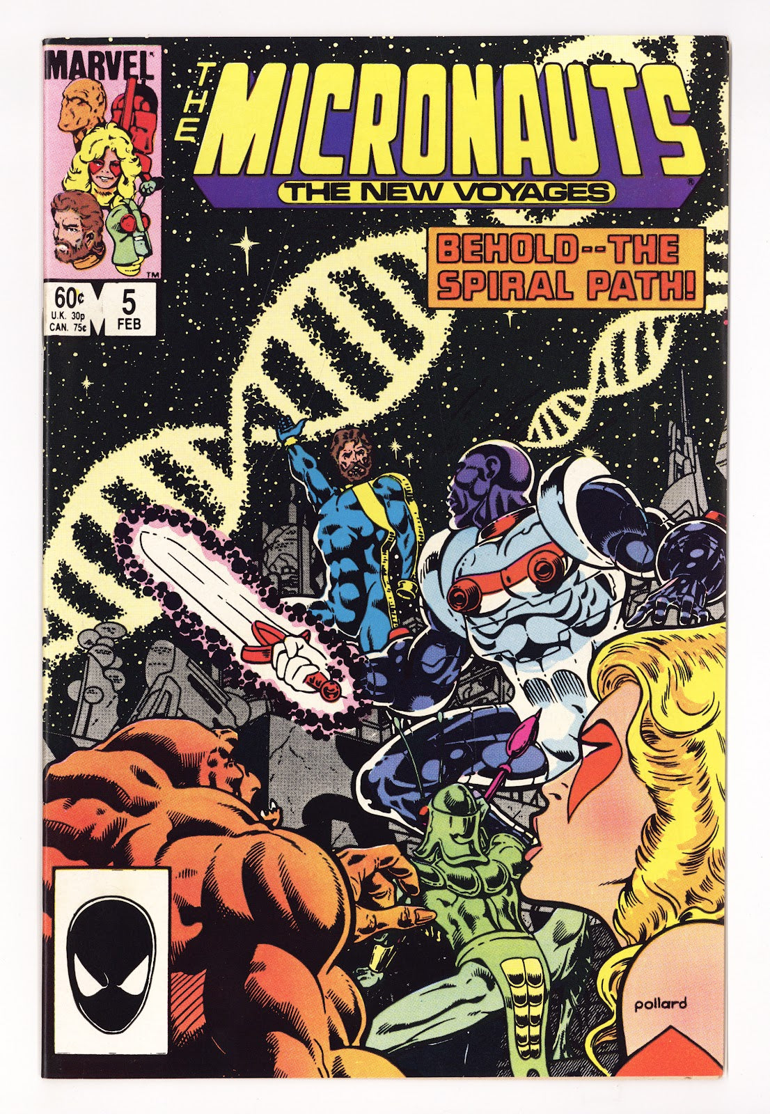 Micronauts   5  High Grade   (1985)   Direct  