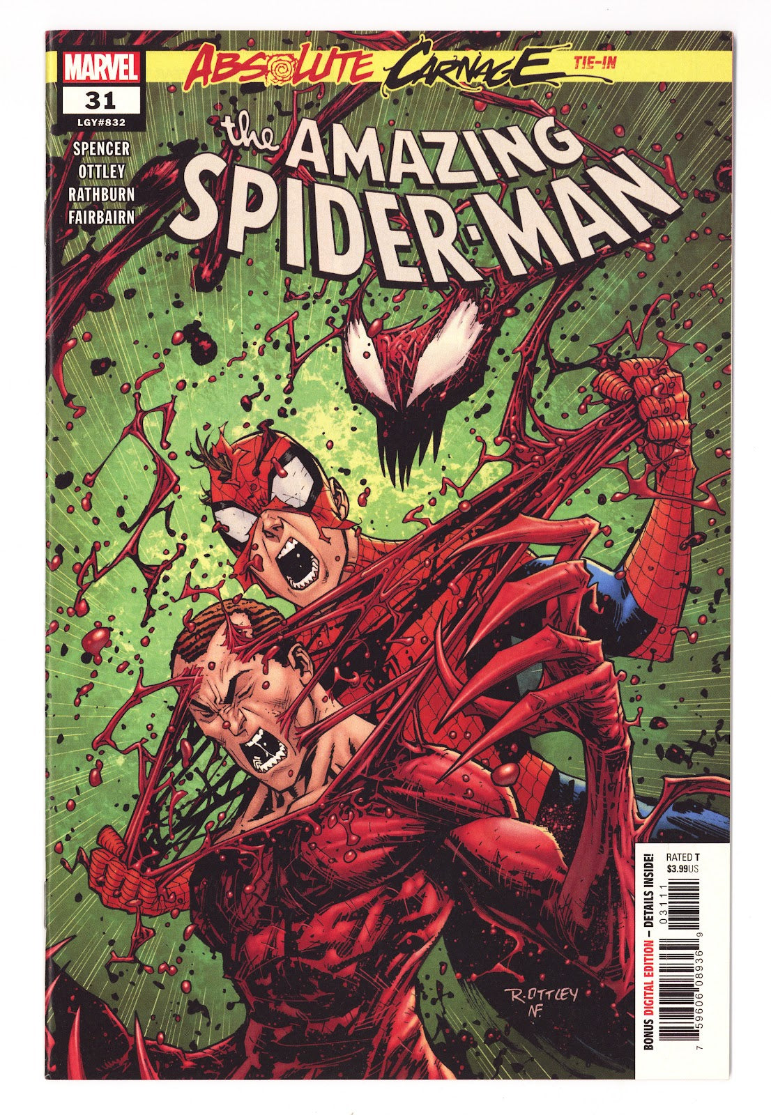 Amazing Spider-Man Vol 5 31 (832) High Grade (2019) 