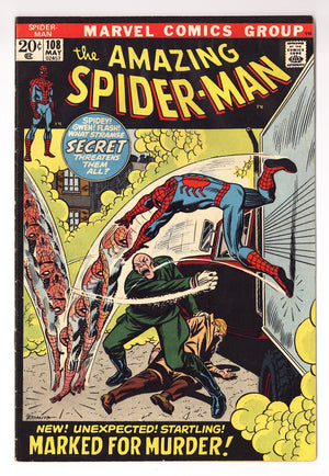 The Amazing Spider-Man Vol 1 108 VG- (3.5) (1972)