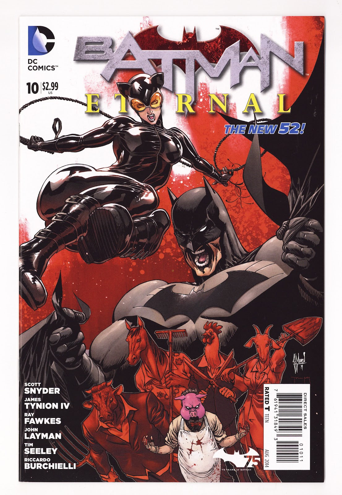 Batman Eternal 10 High Grade (2014) 