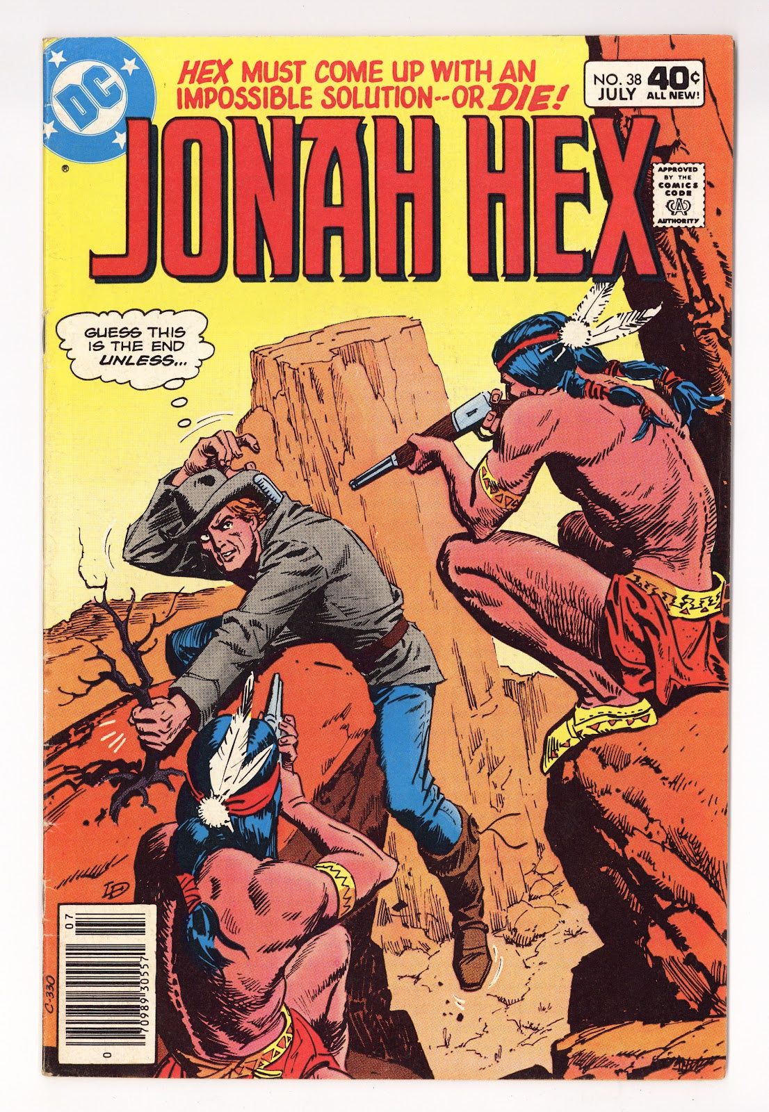 Jonah Hex Vol 1 38  Low Grade   (1980)     