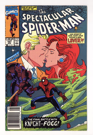 The Spectacular Spider-Man Vol 1 167  Mid Grade   (1990)   Newsstand
