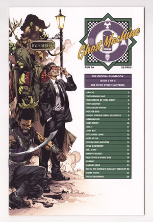 Ghost Machine the Official Guidebook 5 Reis Wraparound Variant (2026)