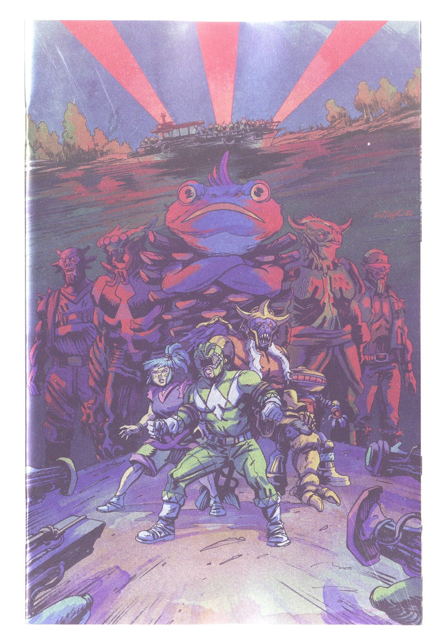 Power Rangers Green #3 NM (9.6) (2026) Vargas Foil Virgin Incentive Variant