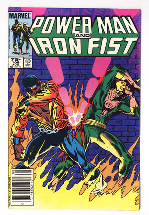 Power Man and Iron Fist Vol 1 108  Mid Grade   (1984)   Canadian Price Variant