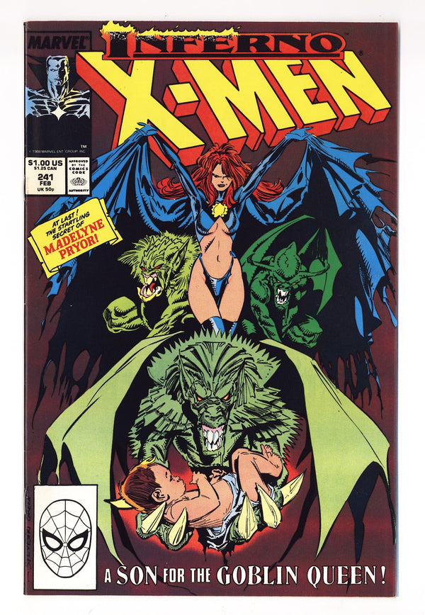 The Uncanny X-Men Vol 1 241  VF+ (8.5)   (1989)