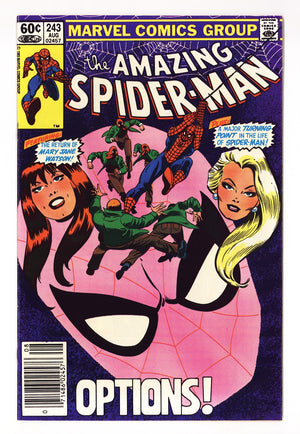 The Amazing Spider-Man Vol 1 243  VF+ (8.5)   (1983)   Newsstand