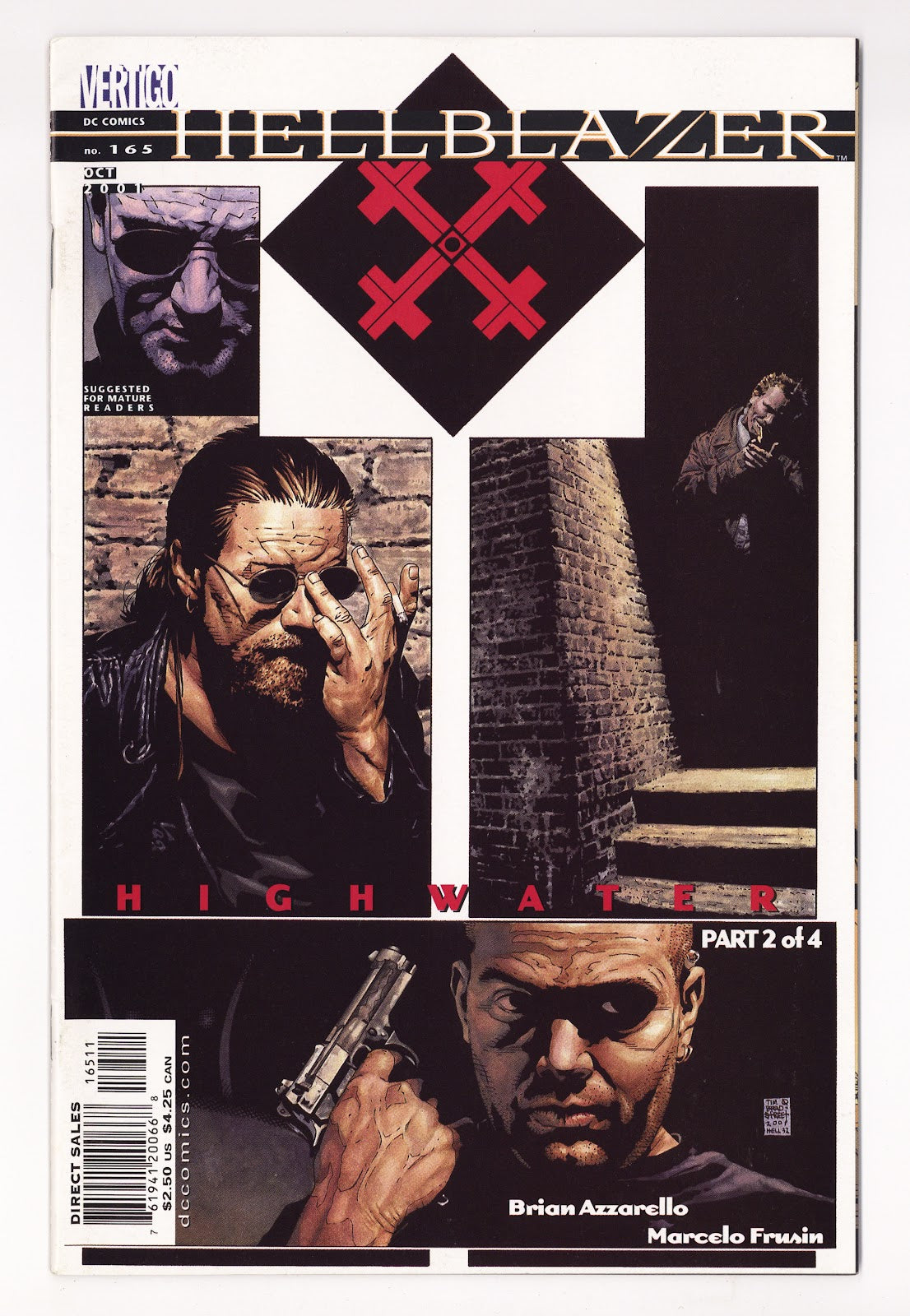 Hellblazer Vol 1 165  High Grade   (2001)