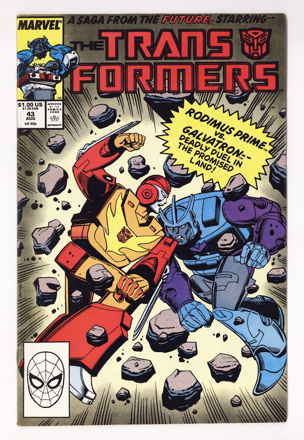 The Transformers Vol 1 43  Mid Grade   (1988)