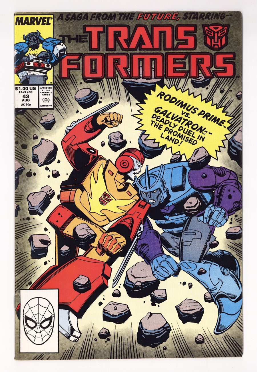 The Transformers Vol 1 43  Mid Grade   (1988)     