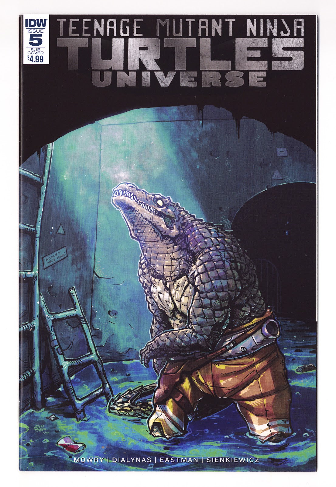 Teenage Mutant Ninja Turtles Universe 5 High Grade (2016) Coucerio Variant 
