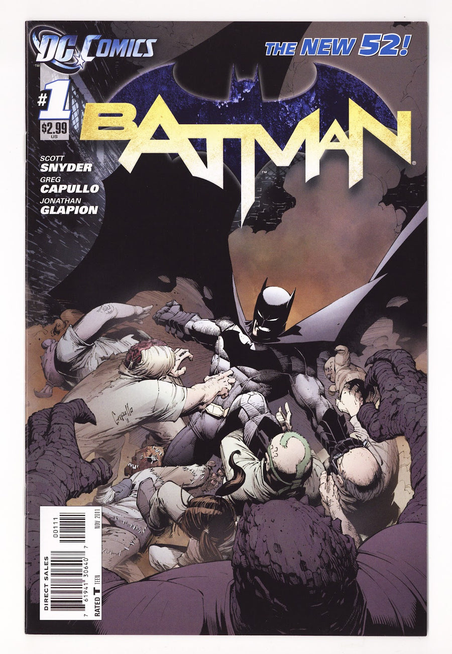 Batman Vol 2 1  NM- (9.2)   (2011)