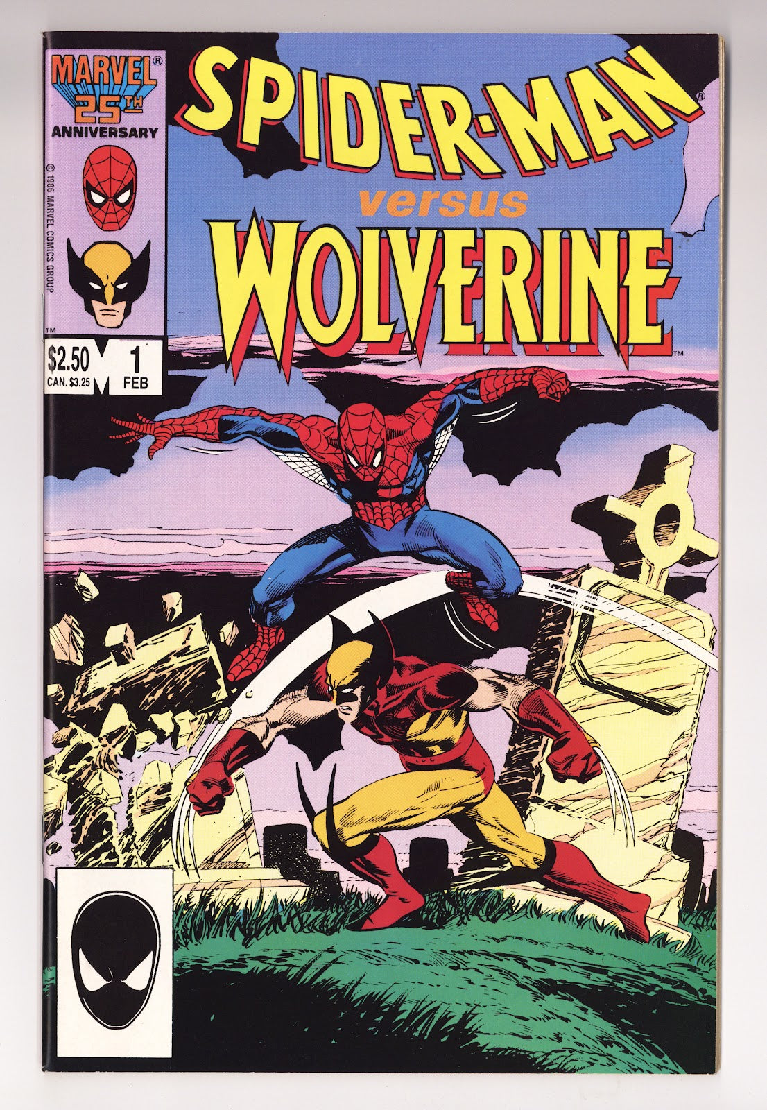Spider-Man vs. Wolverine Vol 1 1  VF+ (8.5)   (1987)     