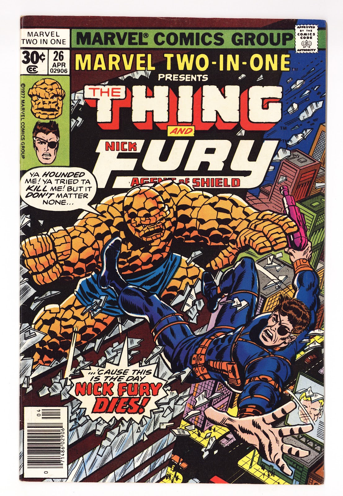 Marvel Two-in-One Vol 1 26  Mid Grade   (1977)     