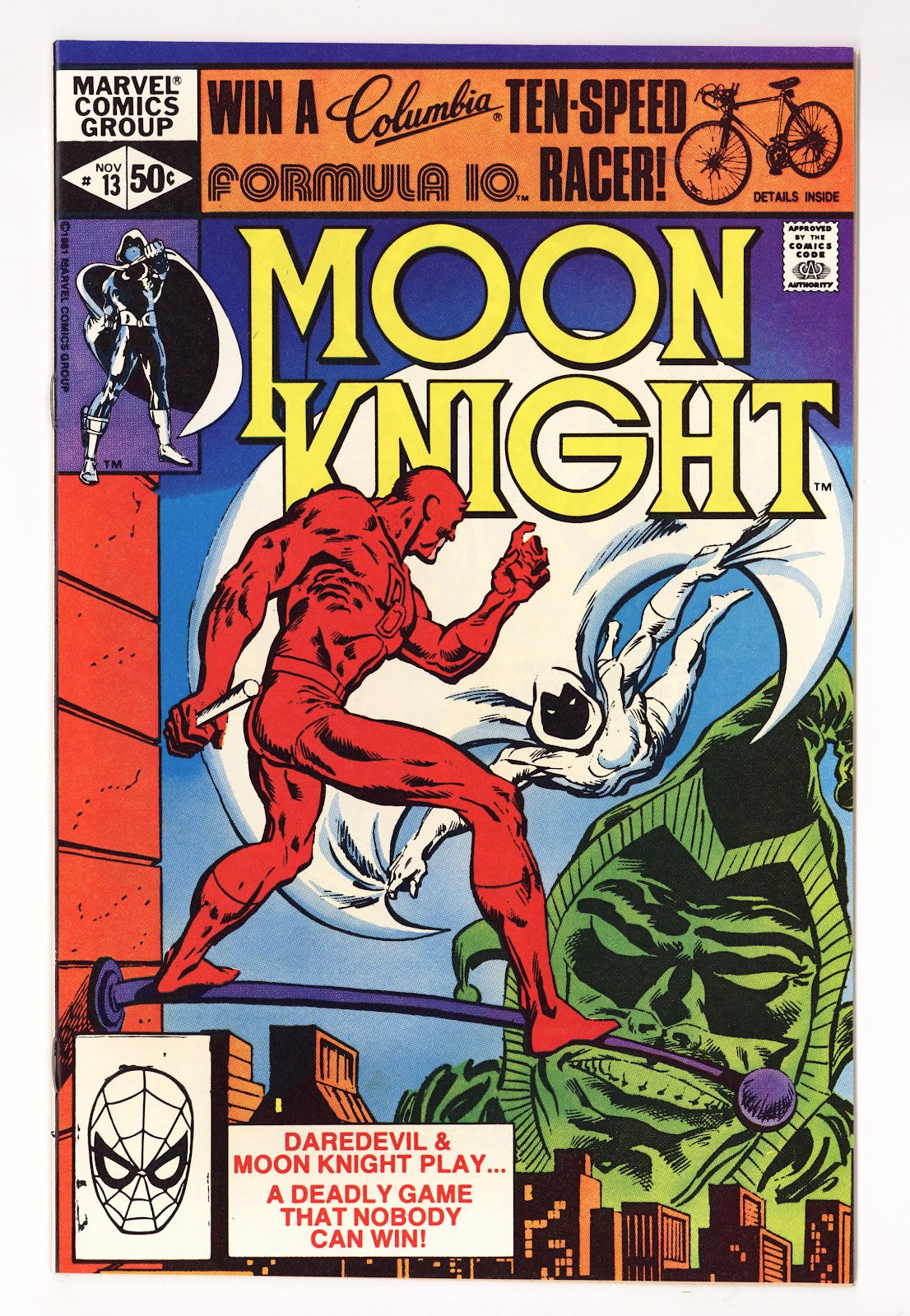 Moon Knight Vol 1 13 Mid Grade (1981) 