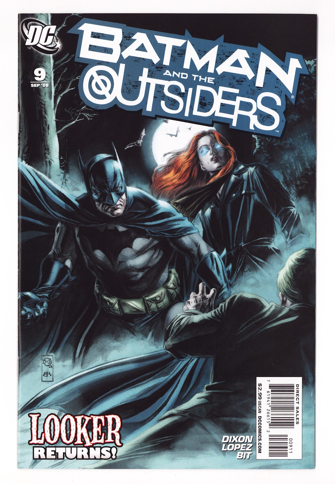 Batman and the Outsiders Vol 1 9  High Grade   (2008)     