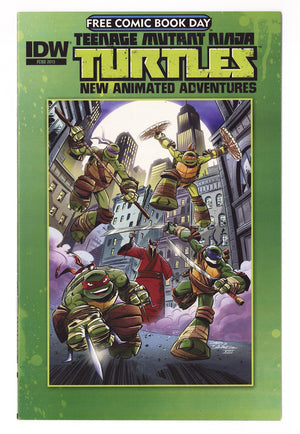 Teenage Mutant Ninja Turtles New Animated Adventures Free Comic Book Day [nn] High Grade Unstamped (2013)