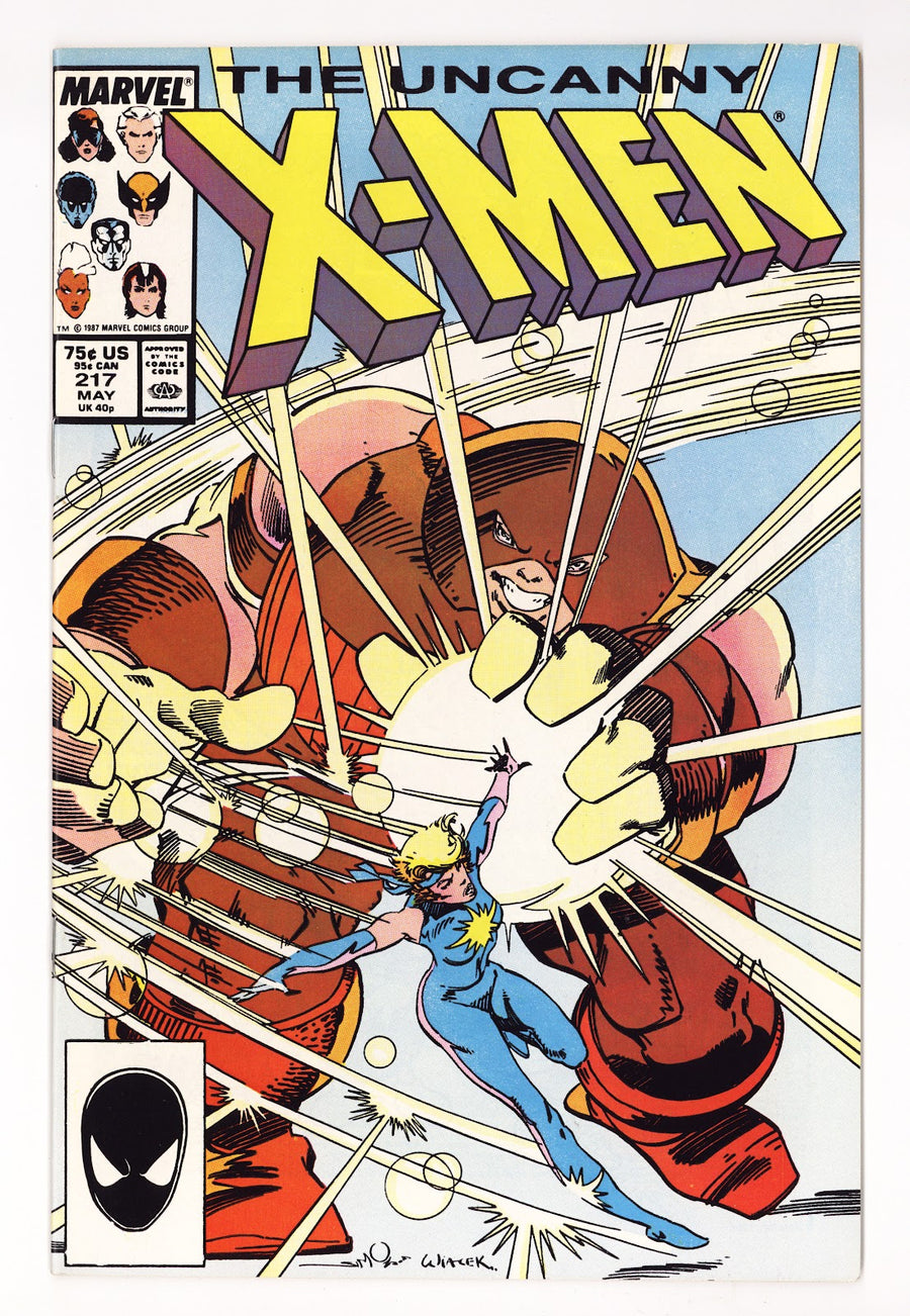 The Uncanny X-Men Vol 1 217  High Grade   (1987)