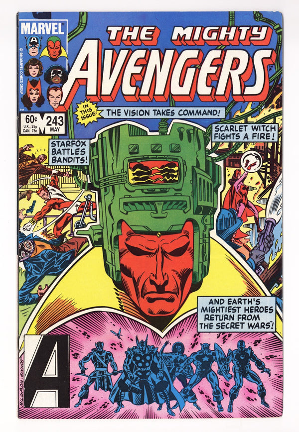 The Avengers Vol 1 243  Mid Grade   (1984)