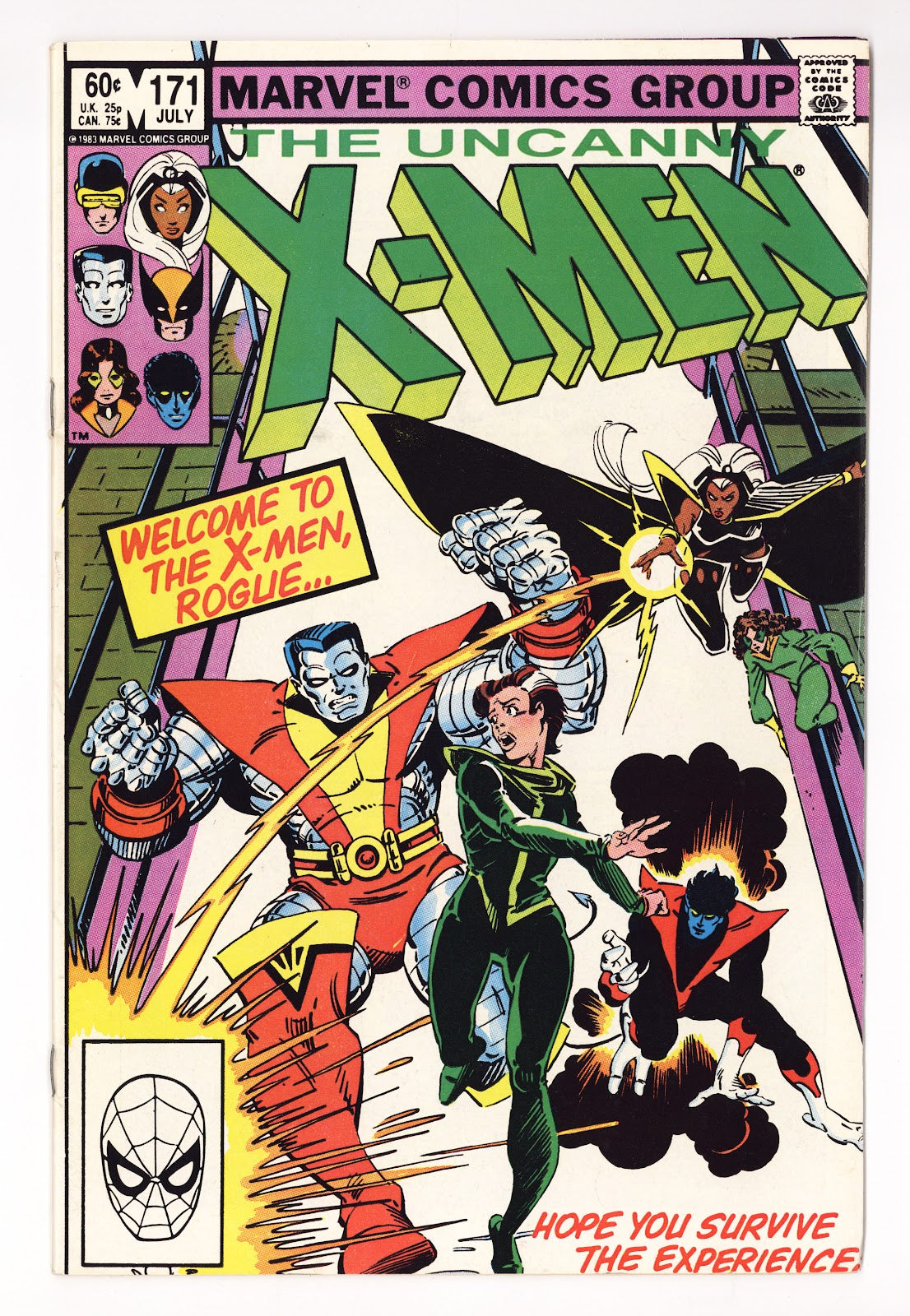 The Uncanny X-Men Vol 1 171  FN+ (6.5)   (1983)     