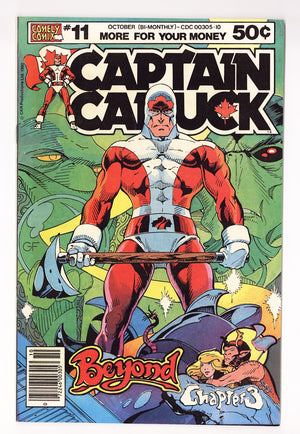 Captain Canuck Vol 1 11 Mid Grade (1980) Newsstand