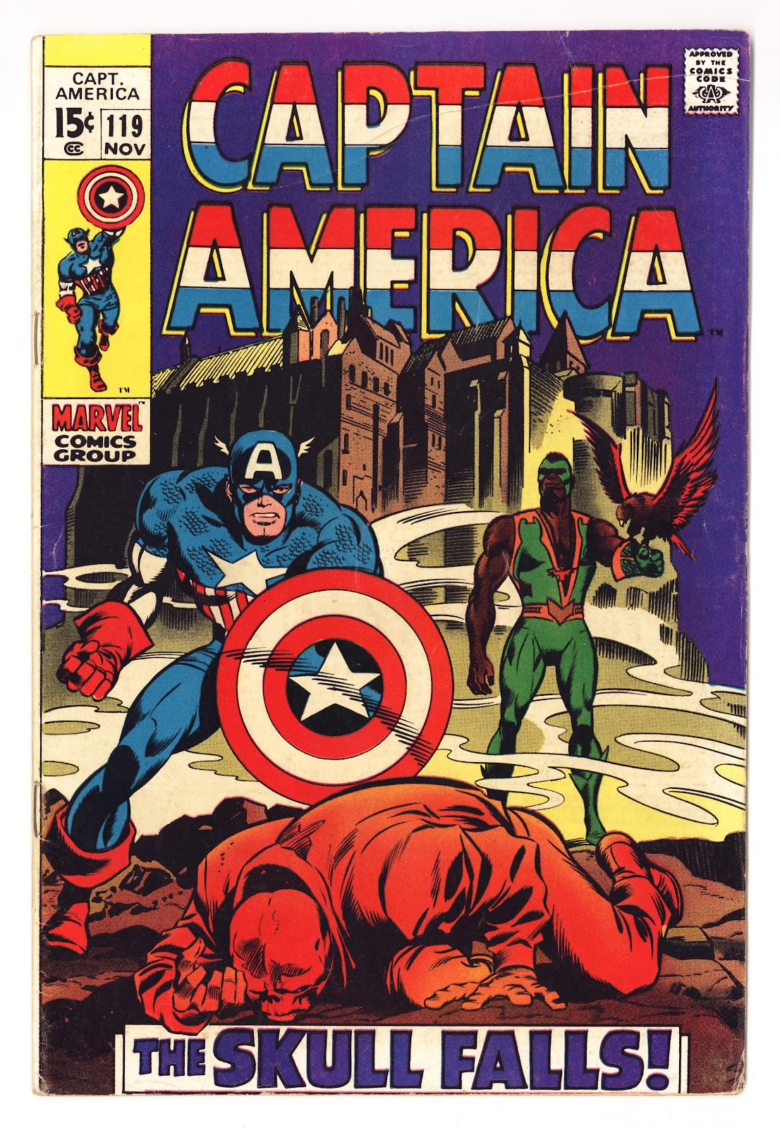 Captain America Vol 1 119  VG+ (4.5)   (1969)