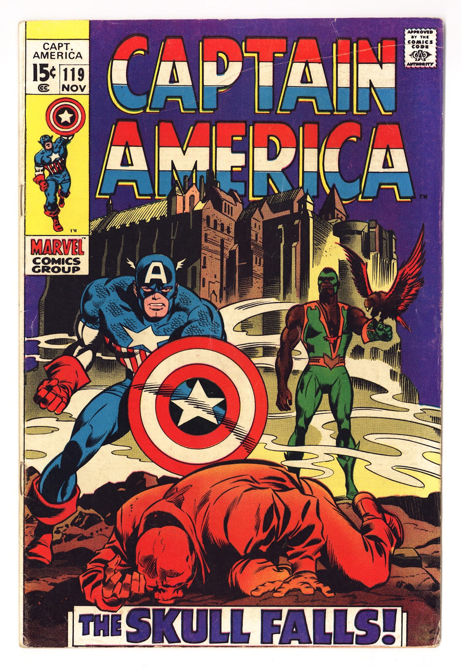 Captain America Vol 1 119  VG+ (4.5)   (1969)