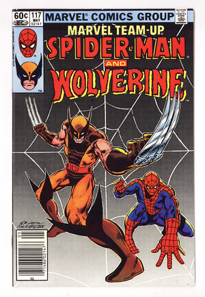 Marvel Team-Up Vol 1 117 VF- (7.5) (1982) Newsstand
