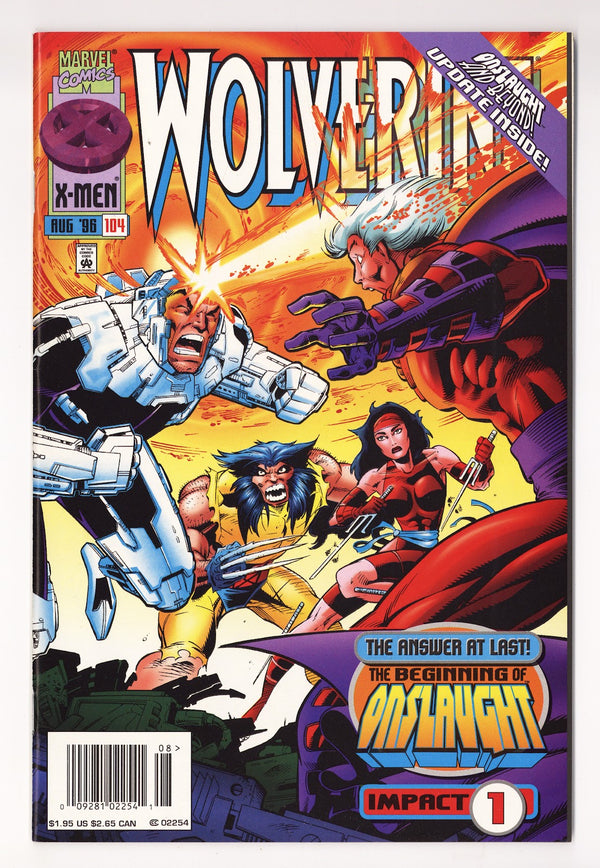 Wolverine Vol 2 104 High Grade (1996) Newsstand