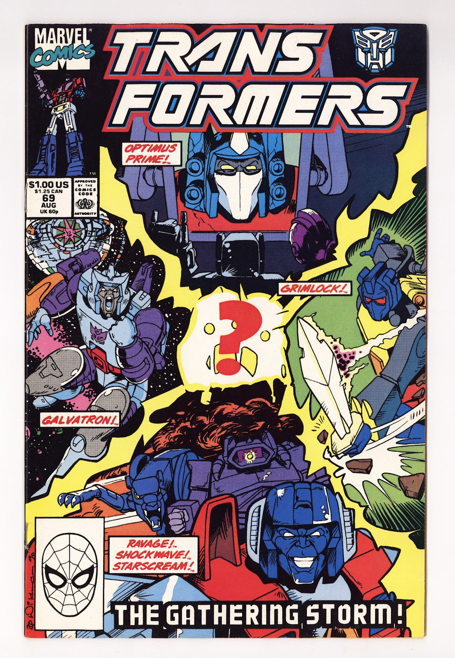 The Transformers Vol 1 69  VF- (7.5)   (1990)     