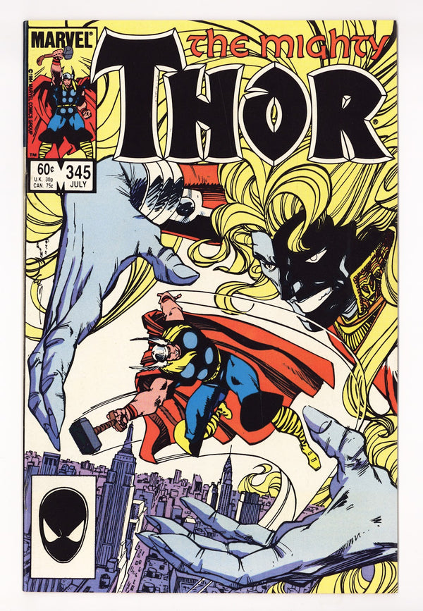 Thor Vol 1 345 High Grade (1984) Direct