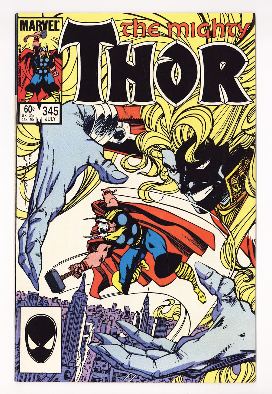 Thor Vol 1 345 High Grade (1984) Direct 