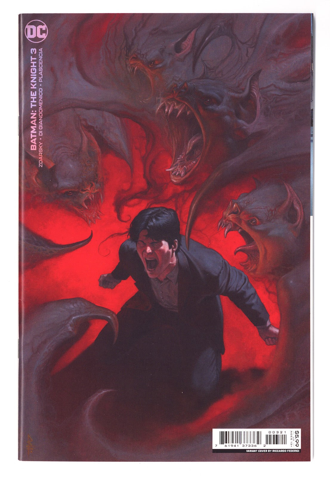 Batman: The Knight 3 High Grade (2022) Federici Variant 