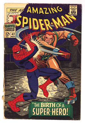The Amazing Spider-Man Vol 1 42 PR (0.5) Spine Split (1966)