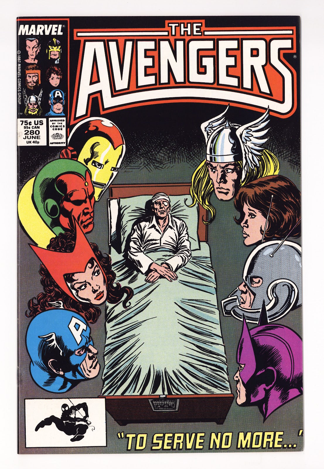 The Avengers Vol 1 280 High Grade (1987) 