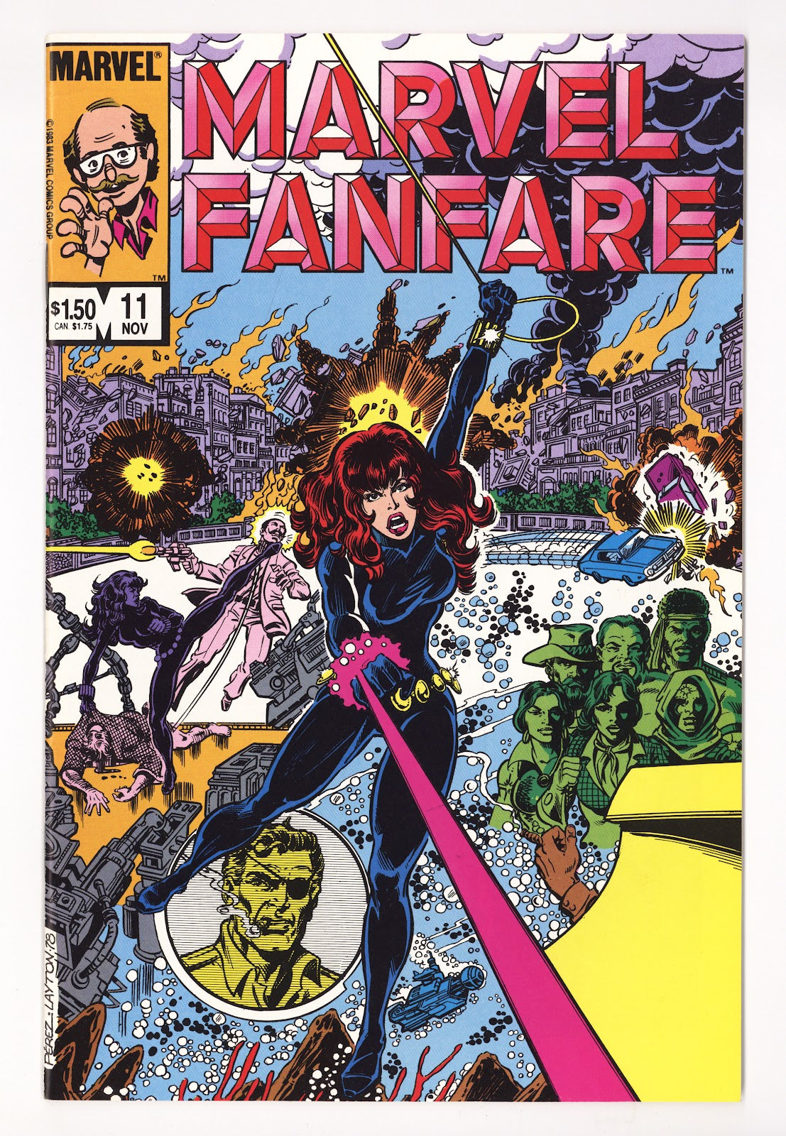 Marvel Fanfare Vol 1 11 Mid Grade (1983) 
