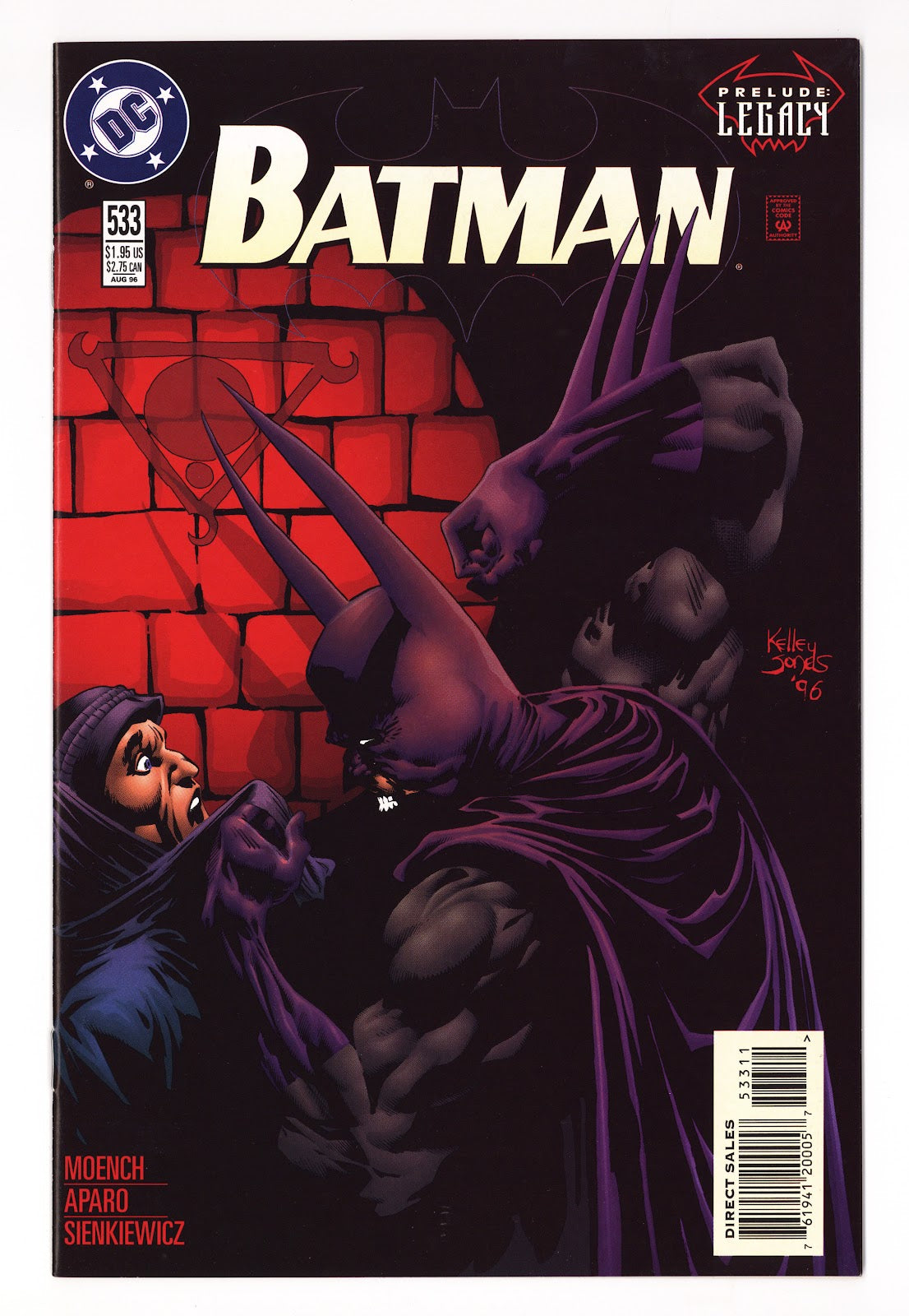 Batman Vol 1 533 High Grade (1996) Direct Sales 