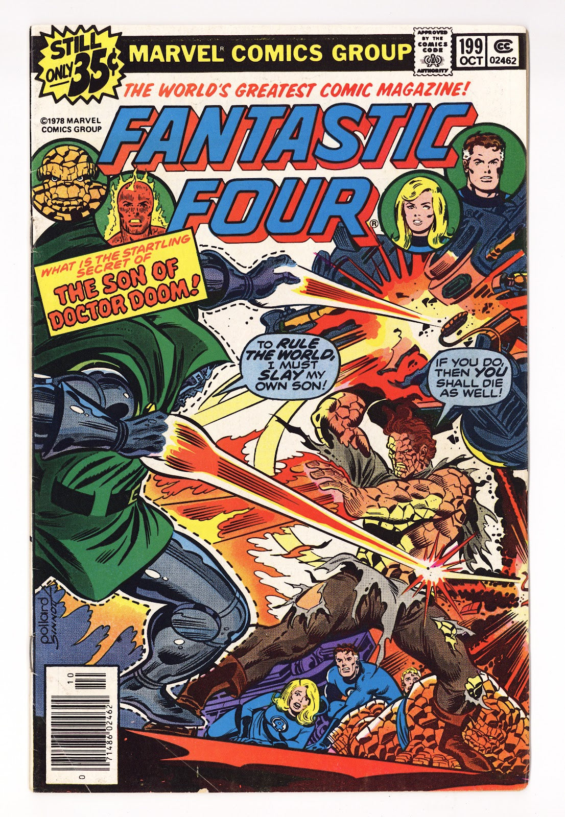 Fantastic Four Vol 1 199 Low Grade (1978) 