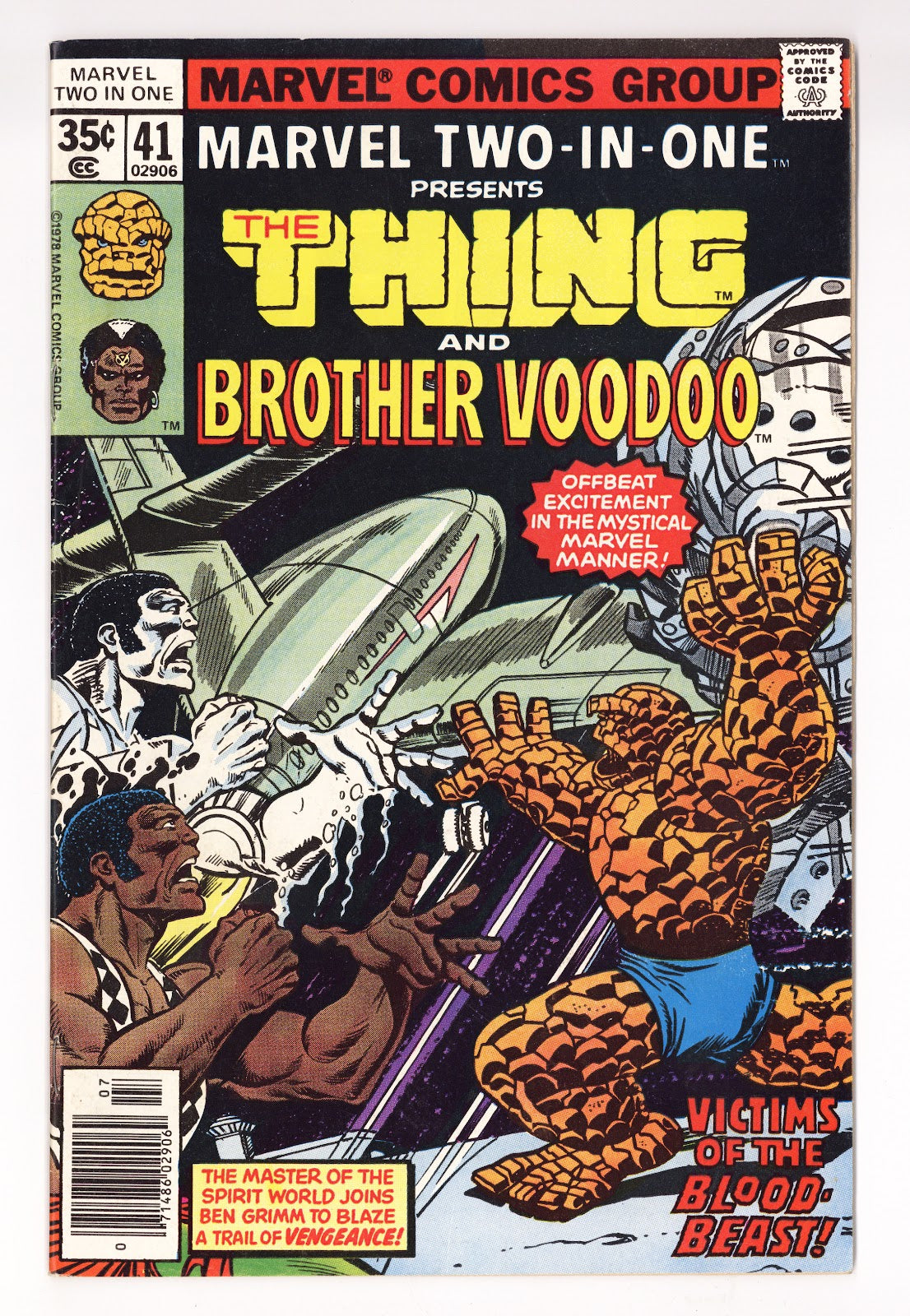 Marvel Two-in-One Vol 1 41  Low Grade   (1978)     