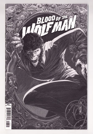 Universal Monsters Blood of the Wolf Man 3 Cagle B&W Incentive NM (9.4) NM (9.4) (2026)
