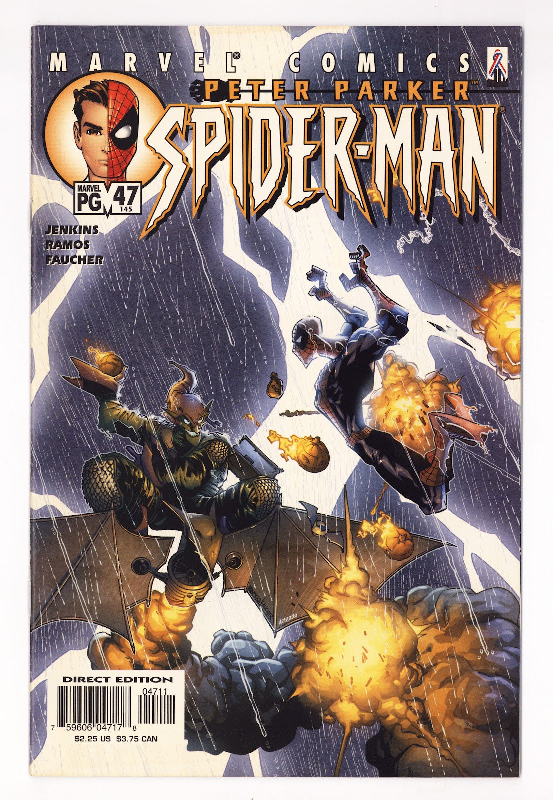 Peter Parker: Spider-Man 47 (145) High Grade (2002) Direct Edition 