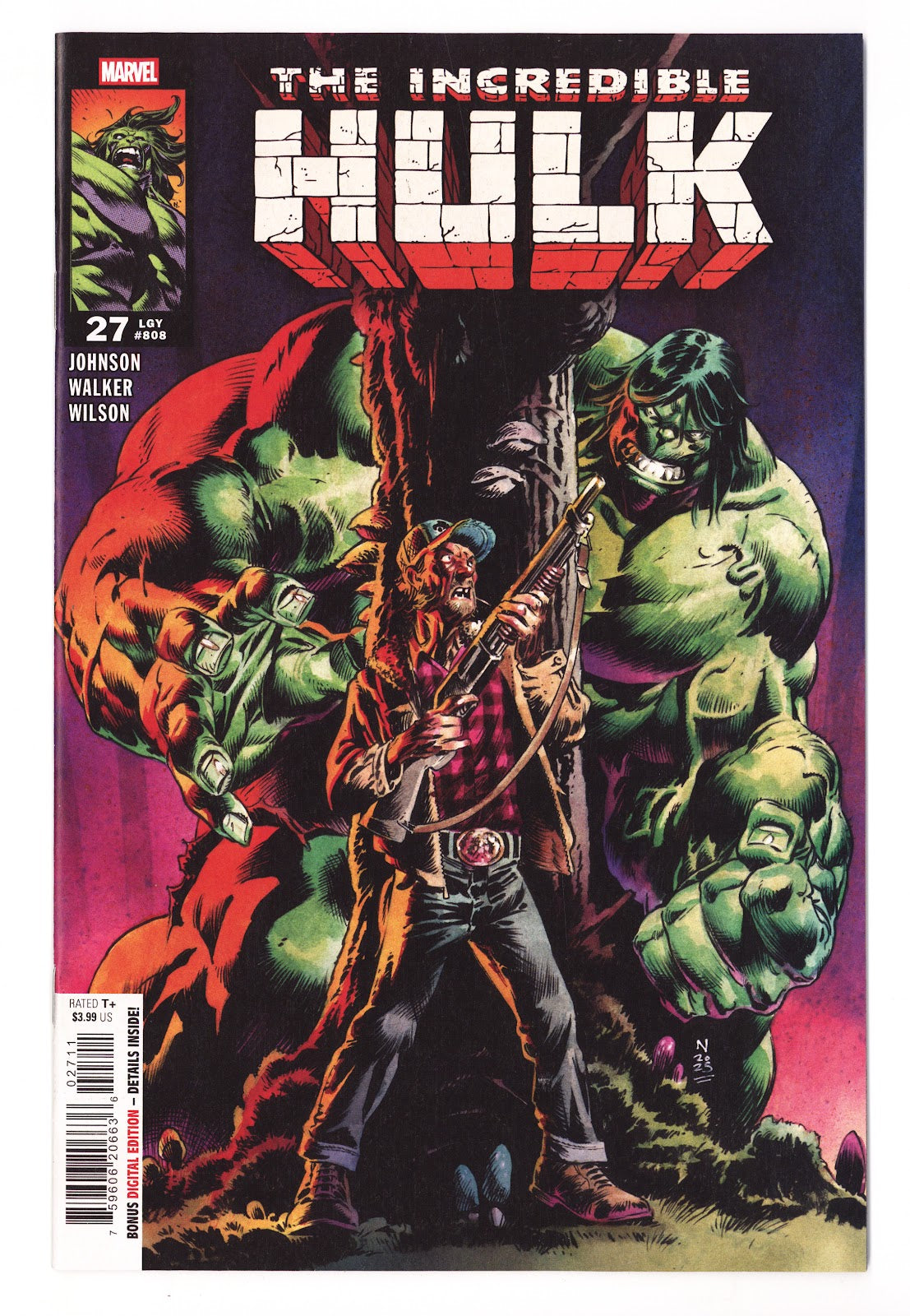 Incredible Hulk Vol 4 27 (808)  High Grade   (2025)     