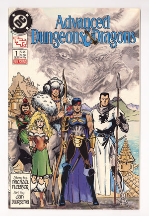 Advanced Dungeons & Dragons Comic Book 1 NM- (9.2) (1988)
