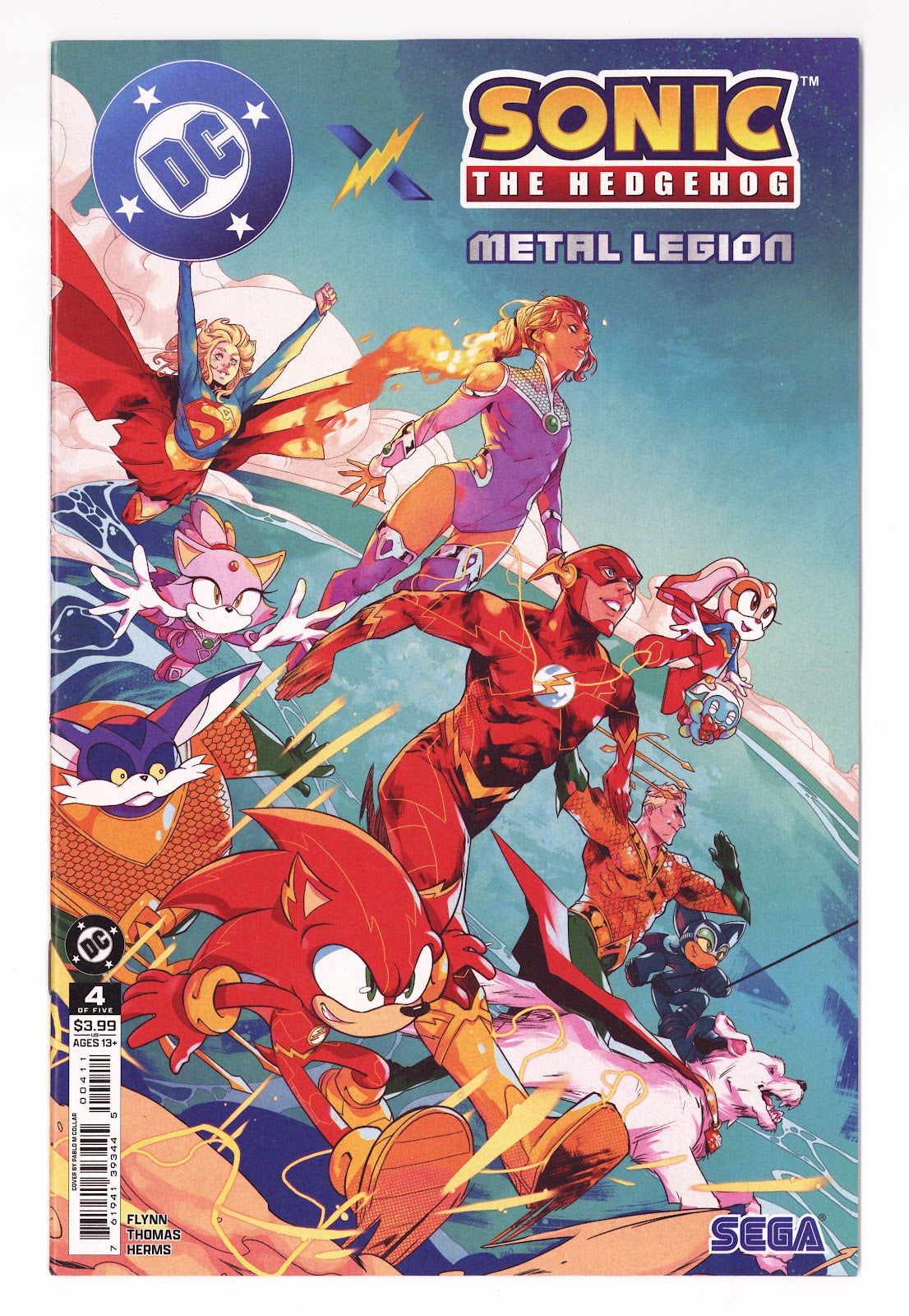 Dc X Sonic the Hedgehog Metal Legion 4 (2026)