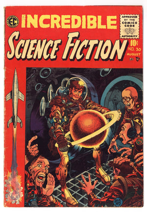 Incredible Science Fiction 30 VG/FN (5.0) (1955)