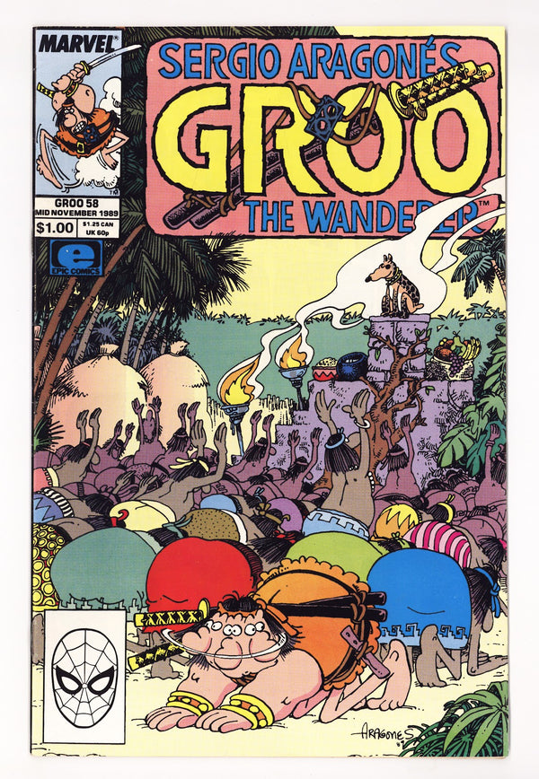 Sergio Aragones Groo the Wanderer 58 High Grade (1989) Direct
